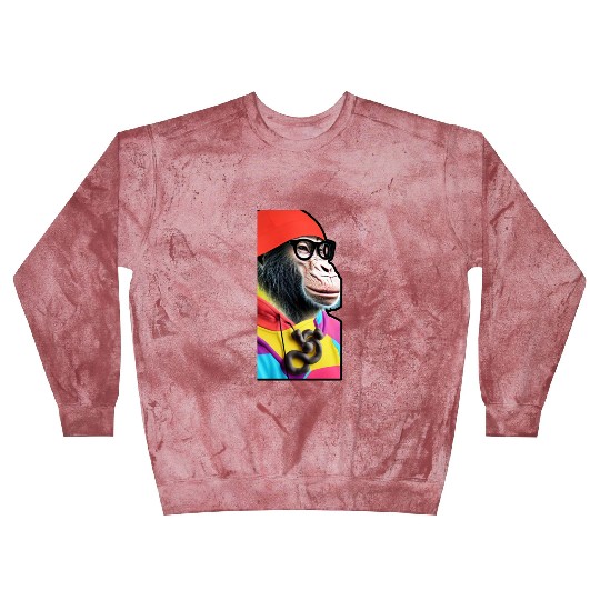 MONKEY Sticker Blast Sweatshirts
