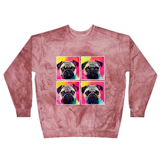 Pug, anime, comic or retro style. I love my dog! Blast Sweatshirts