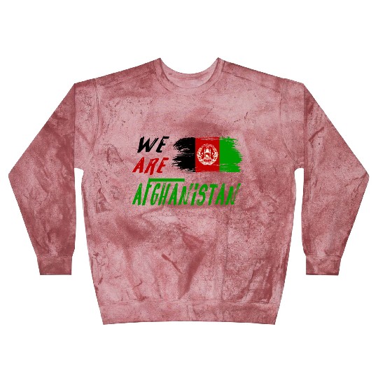 We are Afghanistan Blast Sweatshirts