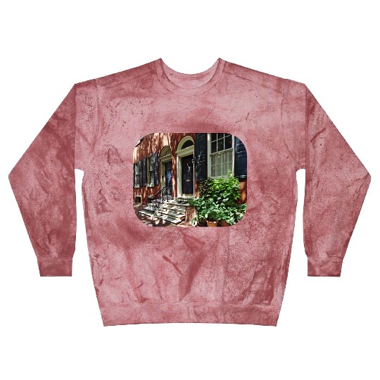 Philadelphia PA - Street in Society Hill Blast Sweatshirts