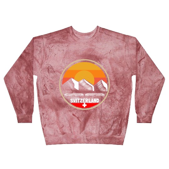 Switzerland Neutrality Home Blast Sweatshirts
