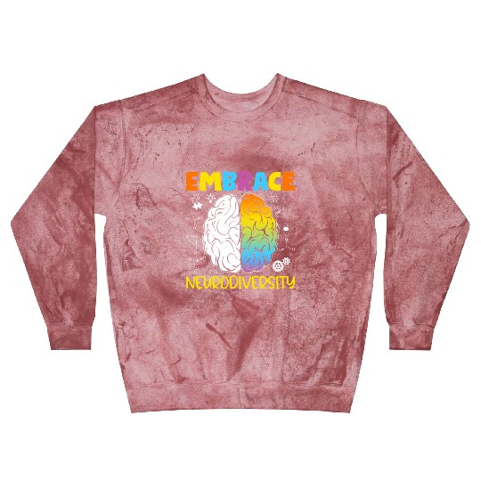 Neurodiversity - Embrace ADHD Autism ASD Blast Sweatshirts