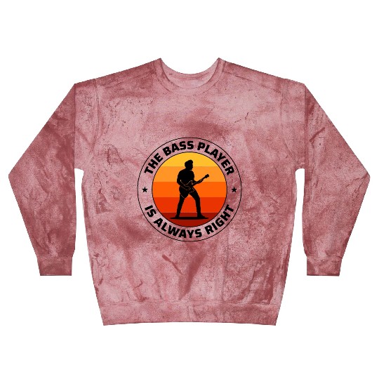 Bass Guitar Player Music Musician Bassist Funny Blast Sweatshirts
