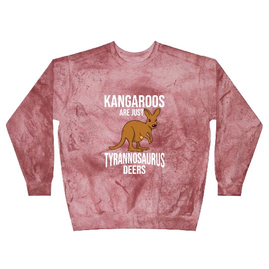 Funny Kangaroo Are Just Tyrannosaurus Deers Blast Sweatshirts