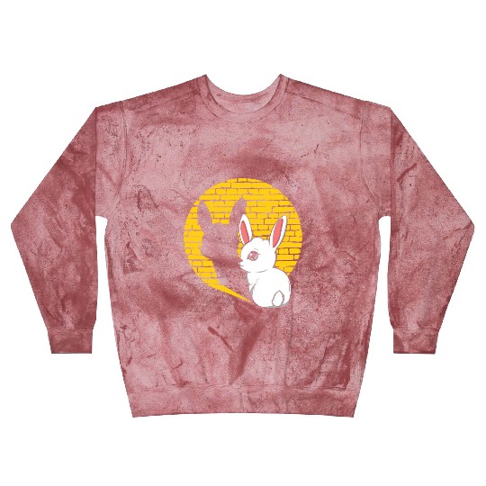 Rock Sign Kawaii Bunny Music Heavy Rock Metal Kid Blast Sweatshirts