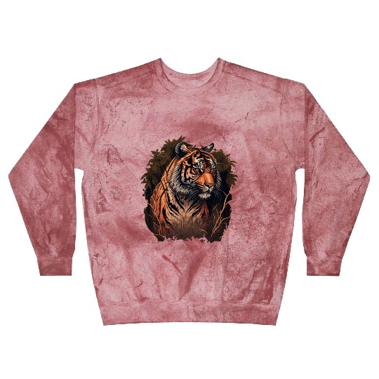 Tiger in the Woods Blast Sweatshirts