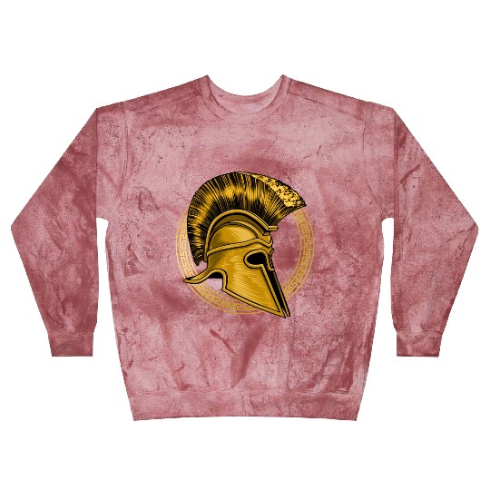 Gold Gladiator Sparta Greek Gym Workout Blast Sweatshirts
