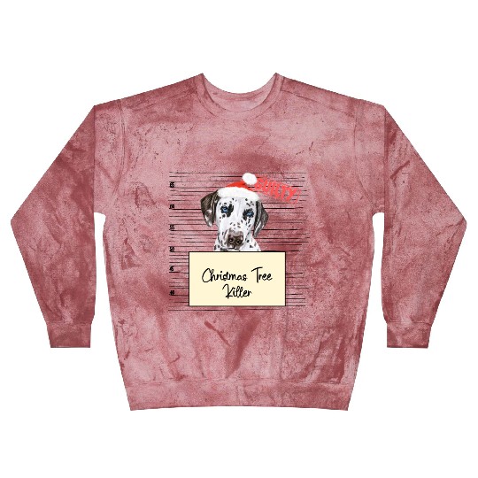Dalmatian christmas funny prison Blast Sweatshirts