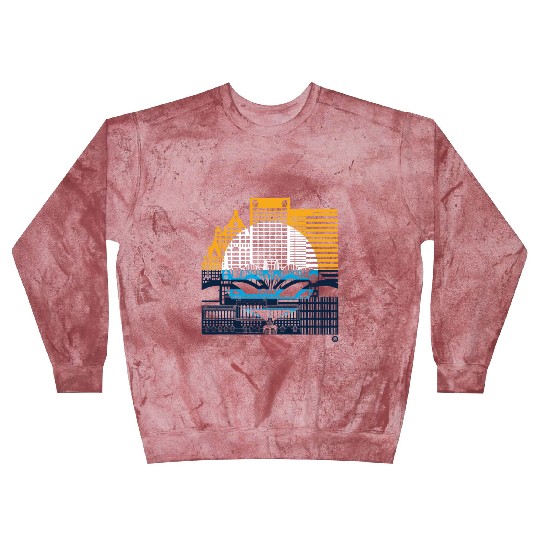 Milwaukee Skyline Squared Milwaukee Peoples Flag D Blast Sweatshirts