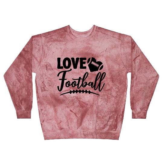 Love Football Game Day American Football Lovers Blast Sweatshirts