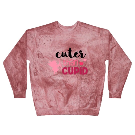 Cuter than Cupid Blast Sweatshirts