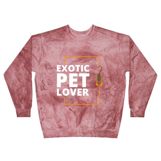 Black Exotic Pet Lover Blast Sweatshirts