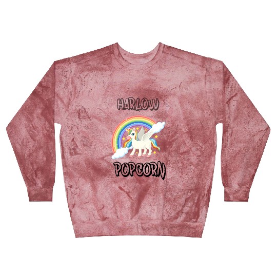 Harlow And Popcorn Merch Popcorn The Pony Blast Sweatshirts