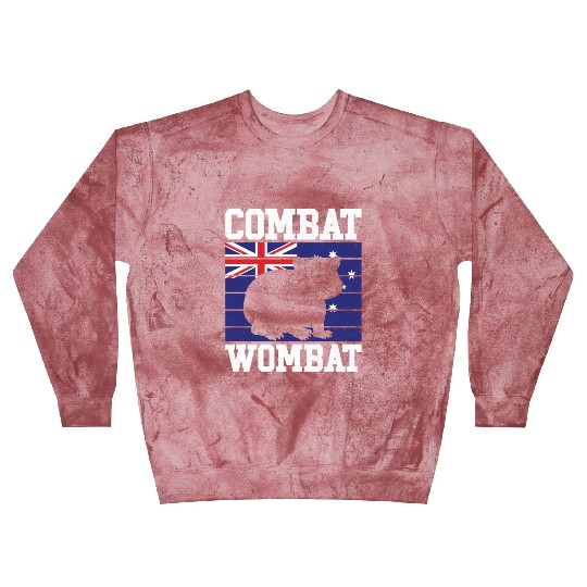 Combat Wombat For A Wombats Lover Blast Sweatshirts