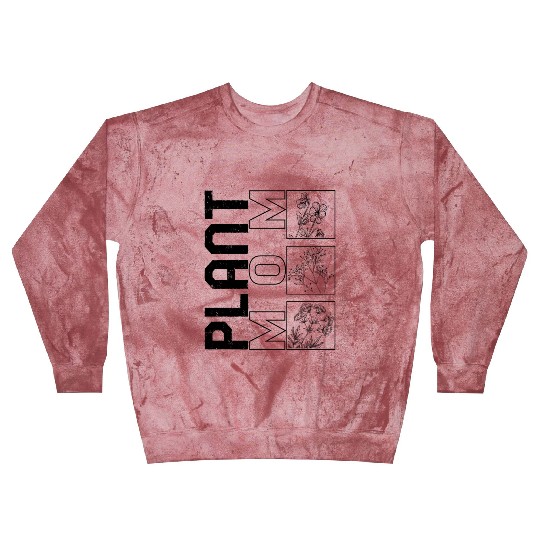 Mother Blast Sweatshirts, Plant Mom Floral Botanist Blast Sweatshirts,