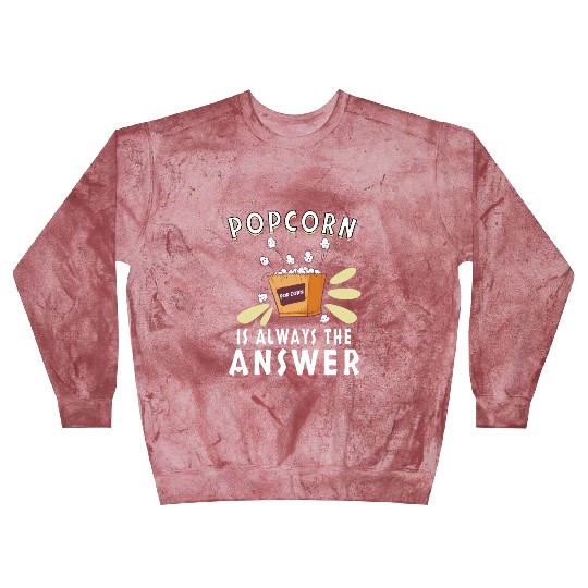 Movie Watching Cinema Popcorn Binge Watching Blast Sweatshirts