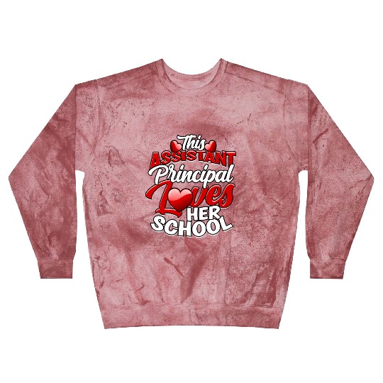 Assistant Principal Back School Teacher Principal Blast Sweatshirts