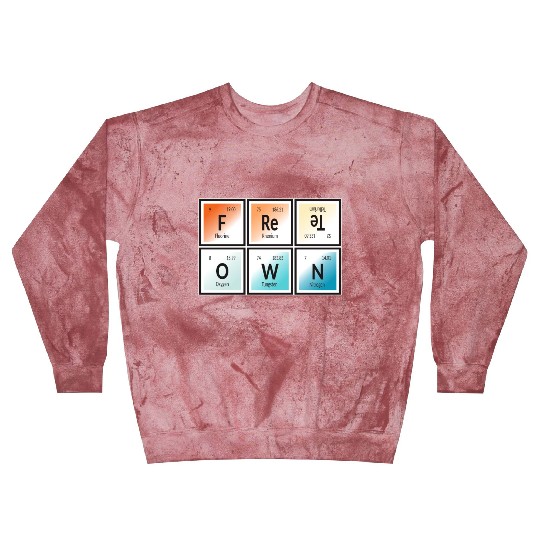Freetown | Periodic Table of Elements Blast Sweatshirts