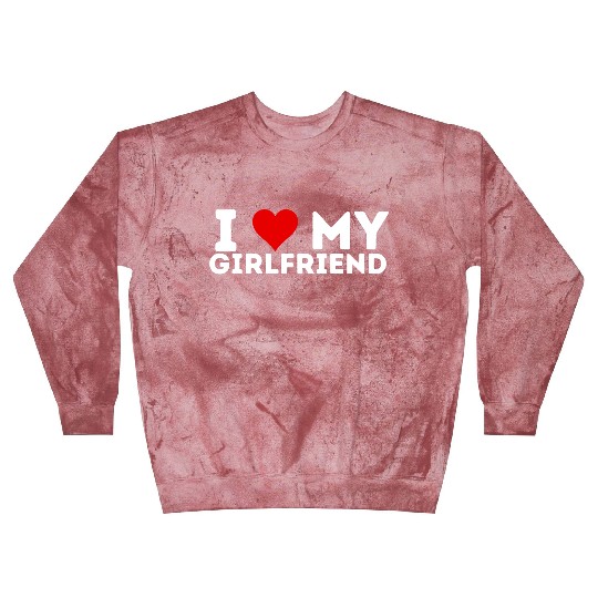 I Love My Boyfriend Blast Sweatshirts I Heart My Boyfriend Shi