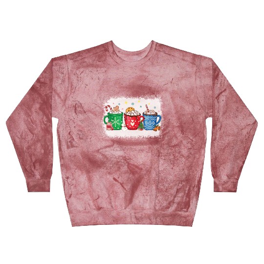 Christmas Hot Chocolate Peppermint Mocha Blast Sweatshirts