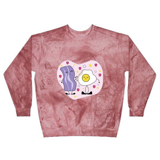 Breakfast Buddies for Bacon Eggs Lover Blast Sweatshirts