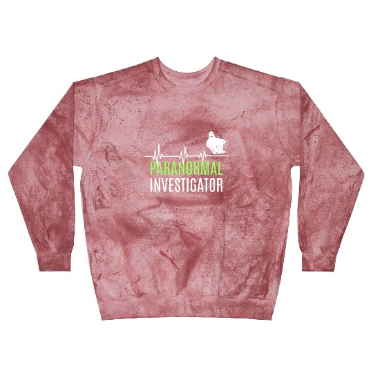 Ghost Hunting Paranormal Investigator Blast Sweatshirts