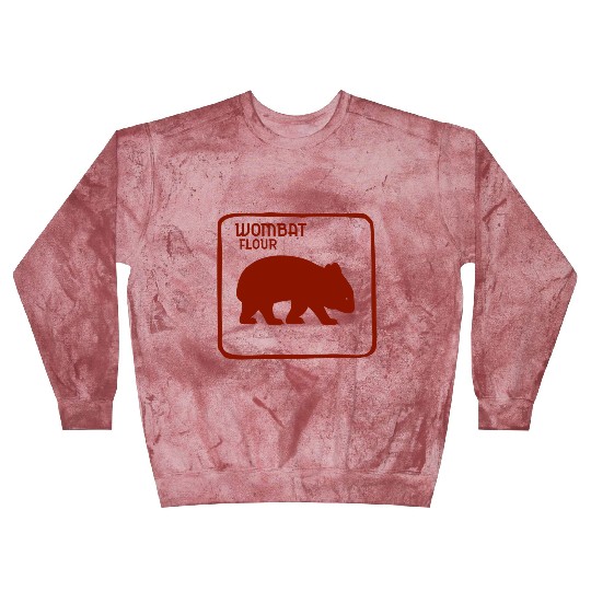 Wombat Dingo Flour Australia Australian Souvenir Blast Sweatshirts