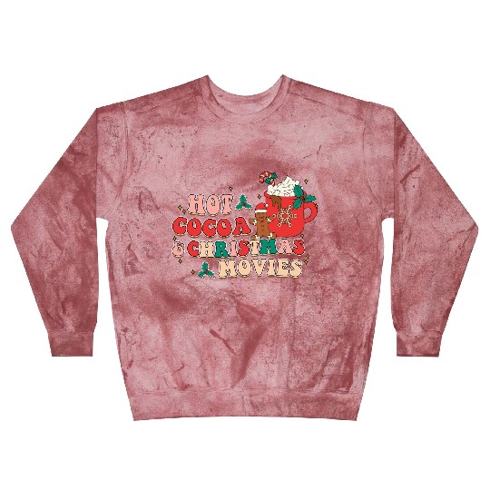 hot cocoa christmas movies Blast Sweatshirts