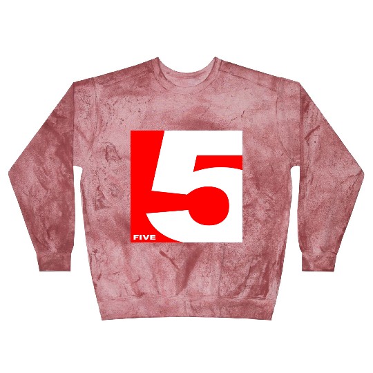 NUMBER 5 RED Blast Sweatshirts