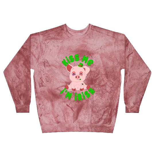 St Patricks Day Year of the Pig Shenanigan Piglet Blast Sweatshirts