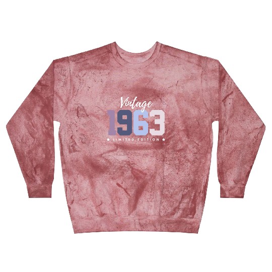 60 Years Vintage 1963 Retro 60th Birthday Blast Sweatshirts