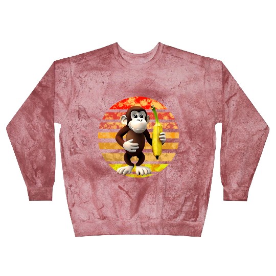 Banana monkey Blast Sweatshirts
