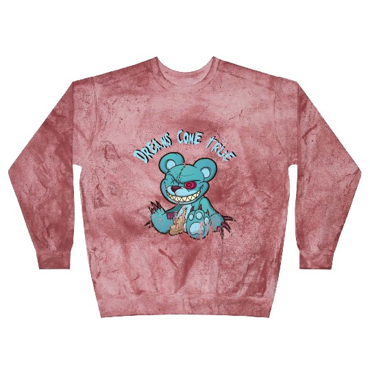 dream's come true Teddys Horror Halloween Blast Sweatshirts