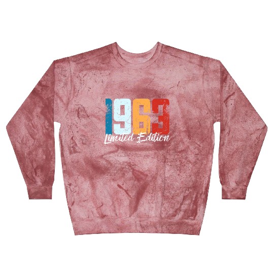 60 Years Vintage 1963 Retro 60th Birthday Blast Sweatshirts