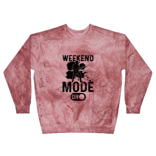 Weekend Mode On - Bass Guitarist Bass Guitar Playe Blast Sweatshirts