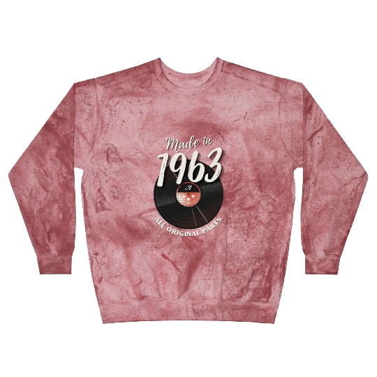 60 Years Vintage 1963 Retro 60th Birthday Blast Sweatshirts