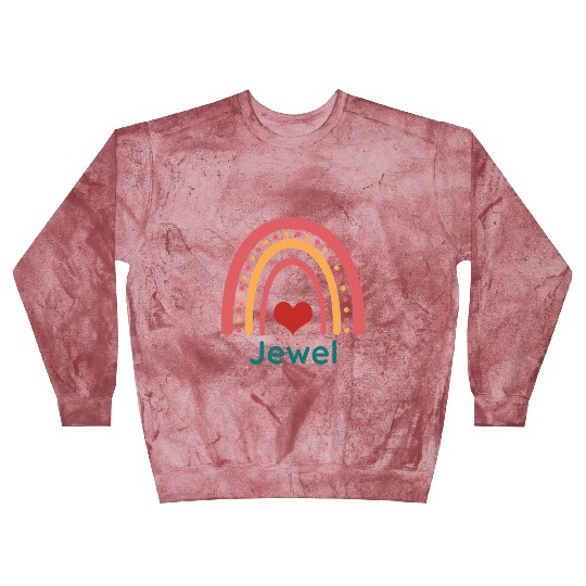 Jewel Vintage Boho Rainbow Blast Sweatshirts