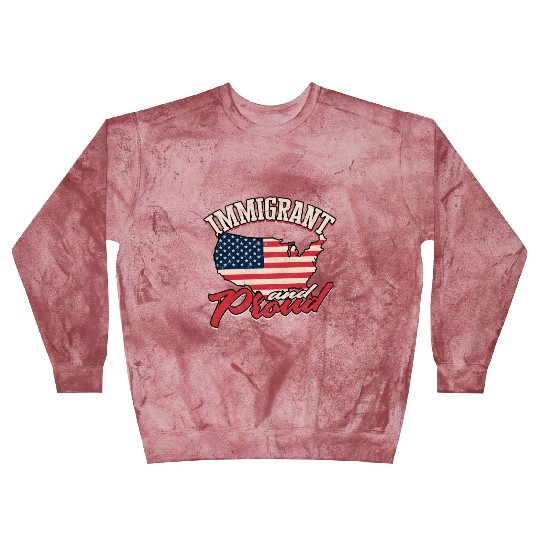 US Immigrant Indigenous USA Immigrants america Blast Sweatshirts