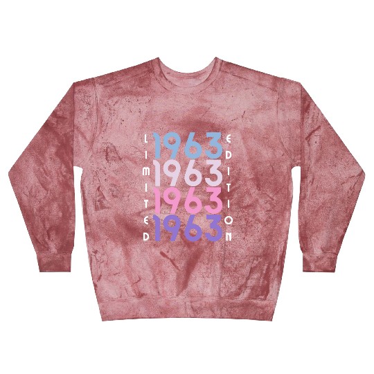 60 Years Vintage 1963 Retro 60th Birthday Blast Sweatshirts