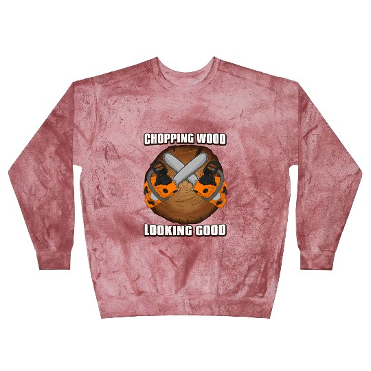 chainsaw Lumberjack Blast Sweatshirts
