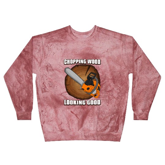 chainsaw Lumberjack Blast Sweatshirts