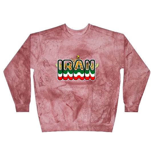 Iran Lion Sun Farvahar Blast Sweatshirts