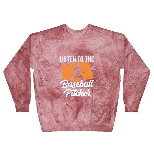 Listen To The Baseball Pitcher Hobby Player Blast Sweatshirts