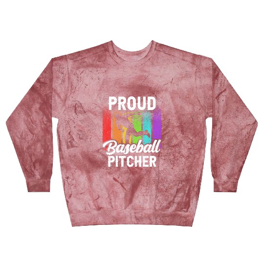 Proud Baseball Pitcher Sayings Player Hobby Blast Sweatshirts