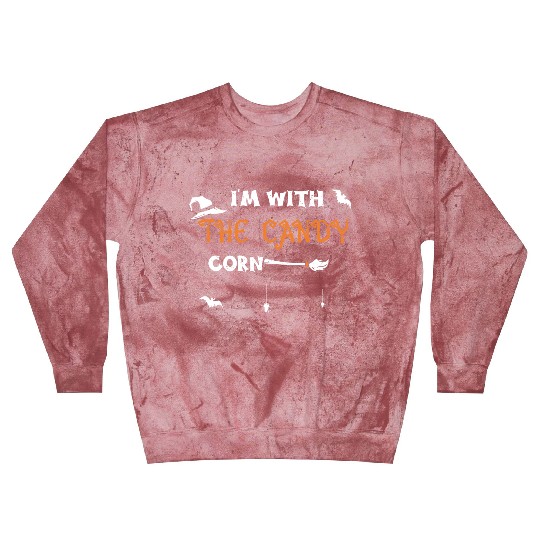 I'm With The Candy Corn Blast Sweatshirts