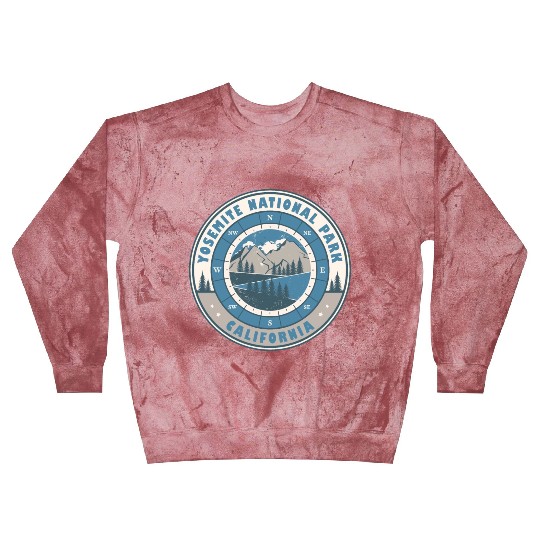 Yosemite National Park California US Hiking Blast Sweatshirts