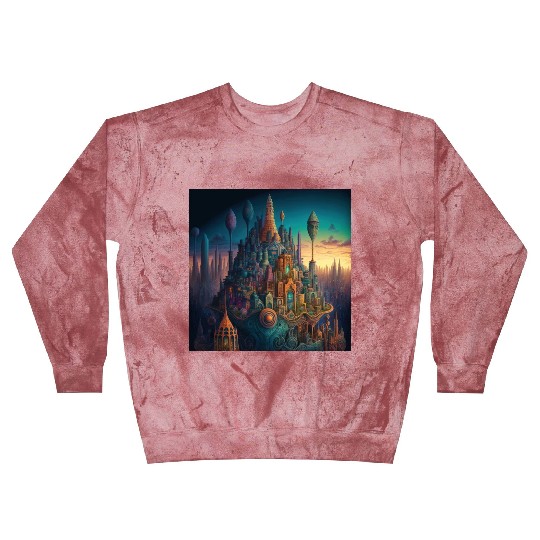 Psychedelic City 3 Blast Sweatshirts