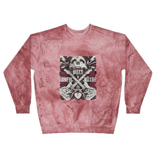 Make a joyful noise with a guitar Blast Sweatshirts