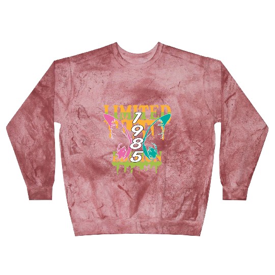 1985 Born Limited Edition Butterfly Gift Blast Sweatshirts
