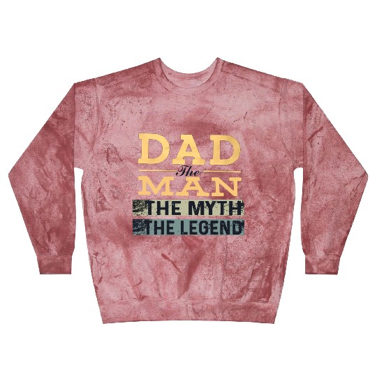 Dad The Man The Myth The Legend Blast Sweatshirts